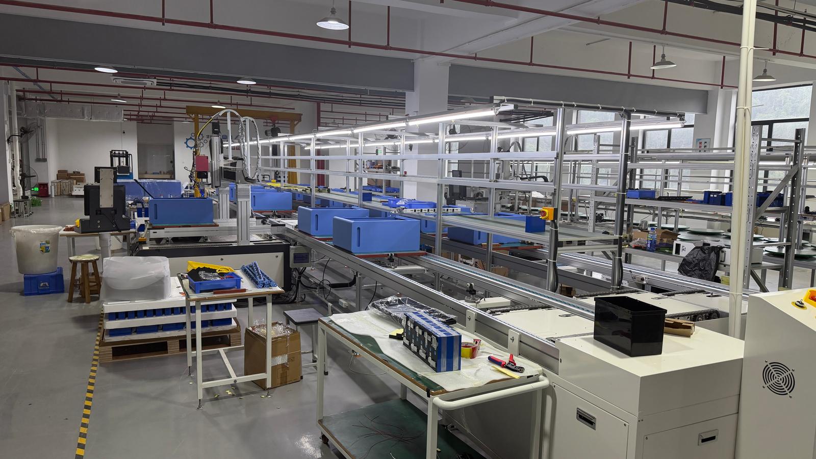 Battery assembly workshop