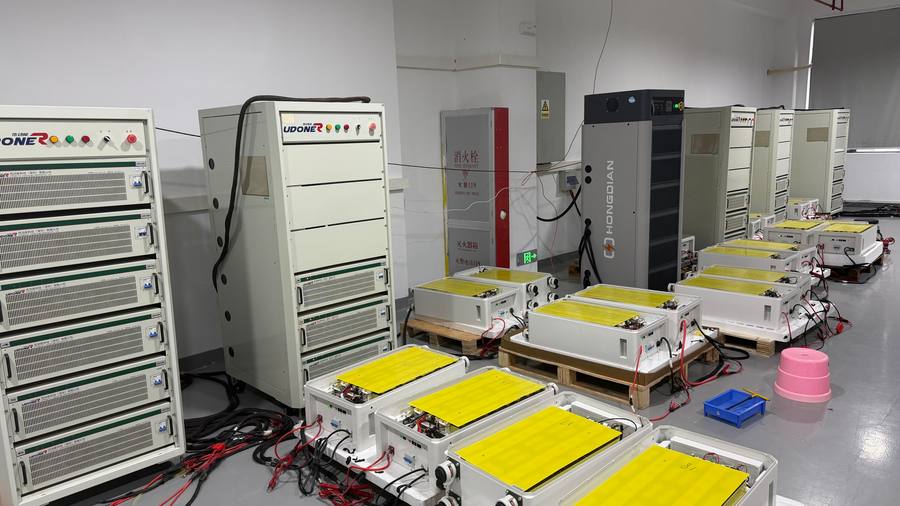 Aging & capacity test racks